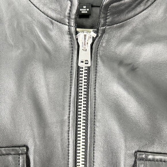 J. Crew Collection Jody Leather Lady Jacket - Picture 5 of 11